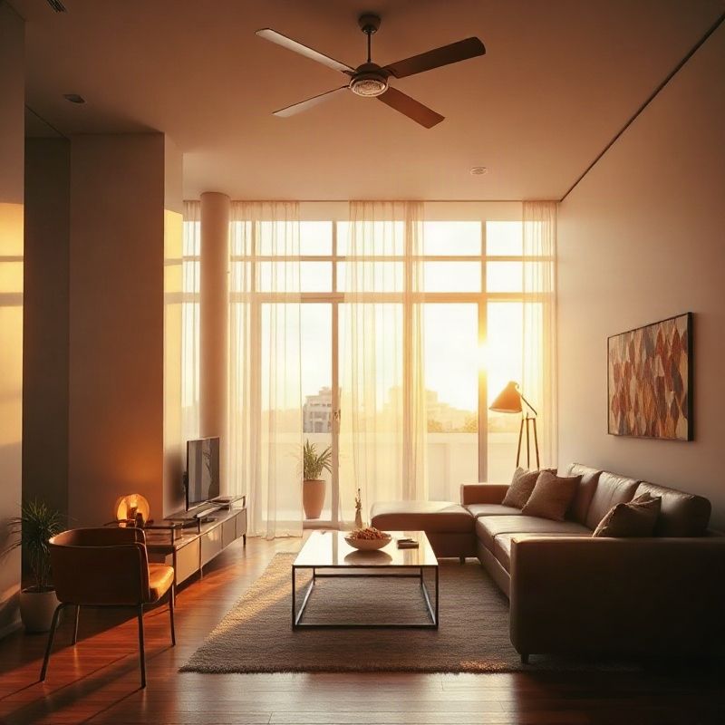 Interior de apartamento verificado no Sudoeste, Brasília, com luz natural